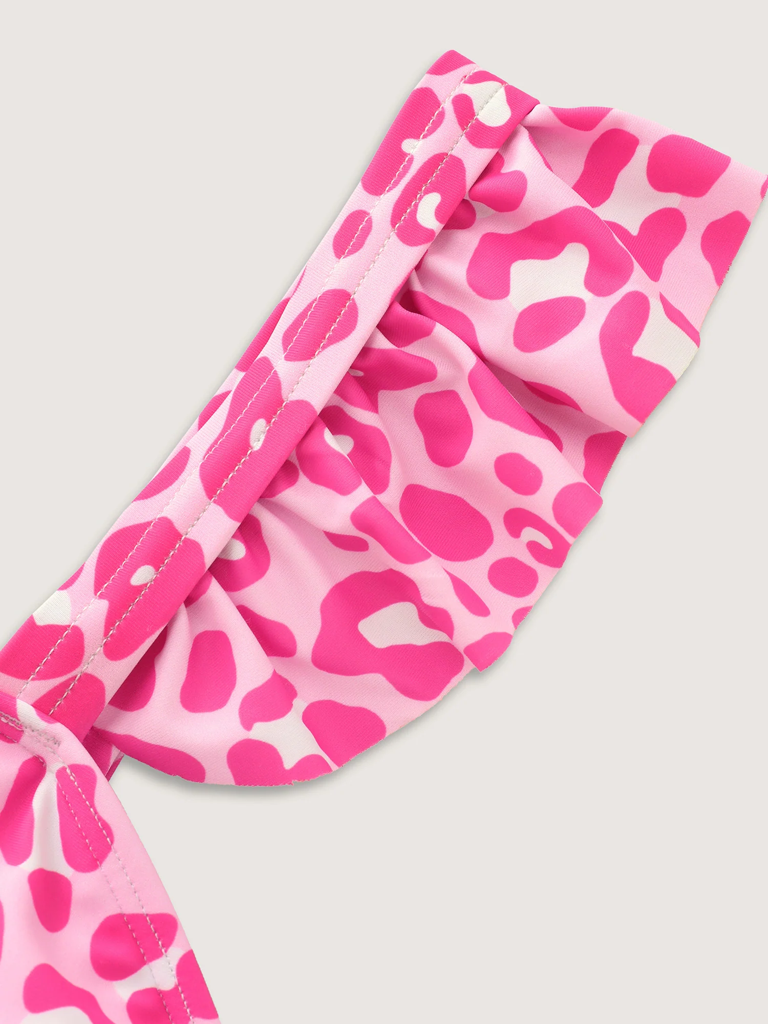 Flirty Leopard Print Swim Top - Image 5