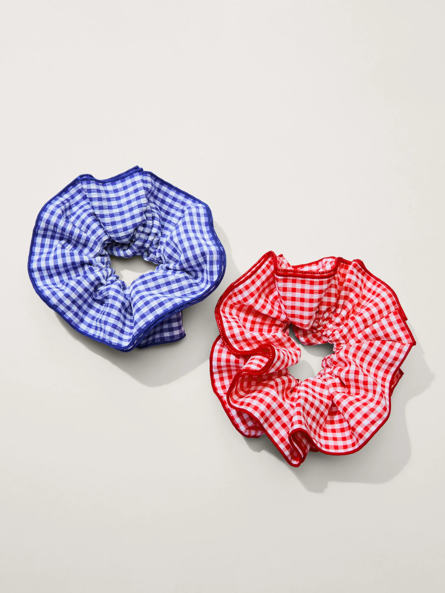 Gingham Print Everyday Scrunchie - Image 5