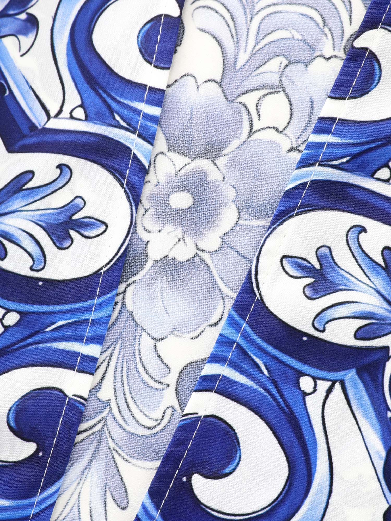 Majolica Print Open-Front Kimono - Image 6