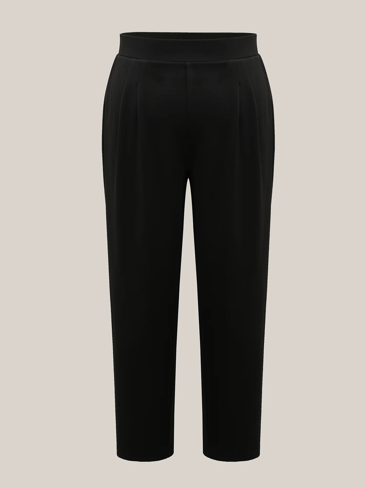 Stretchy-Waist Straight Leg Pants - Image 8