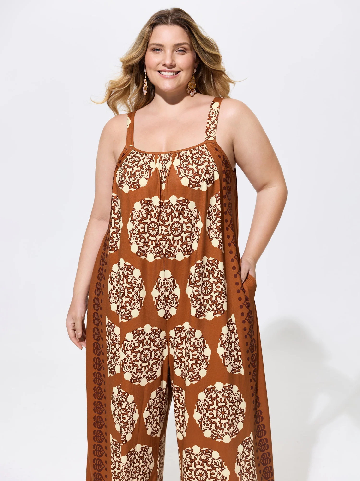 Sunkissed Stretchy Adjustable Strap Jumpsuit - Image 23