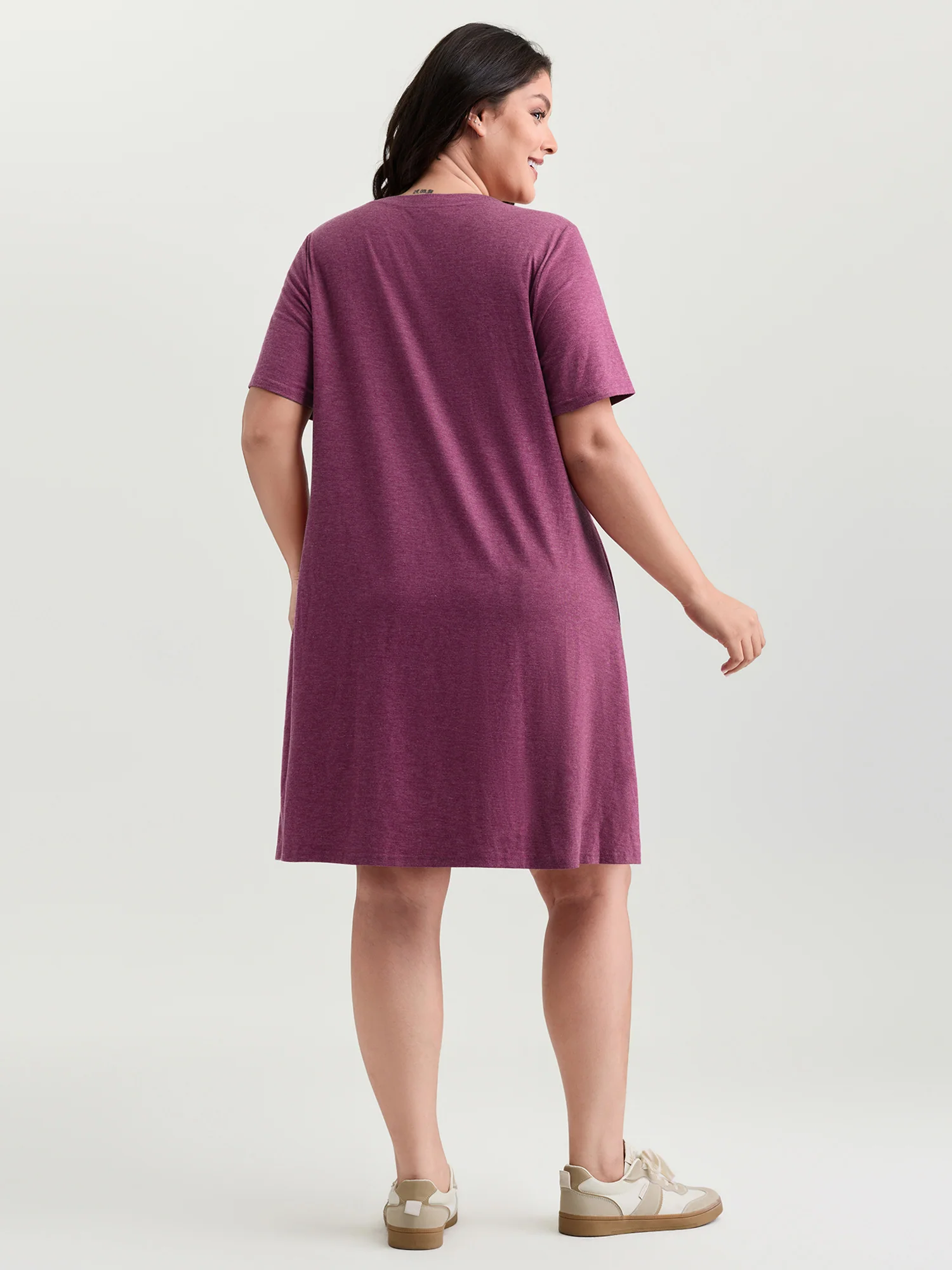Supersoft Cute Puppy Print Relaxed-Fit Tee Nightgown - Image 3