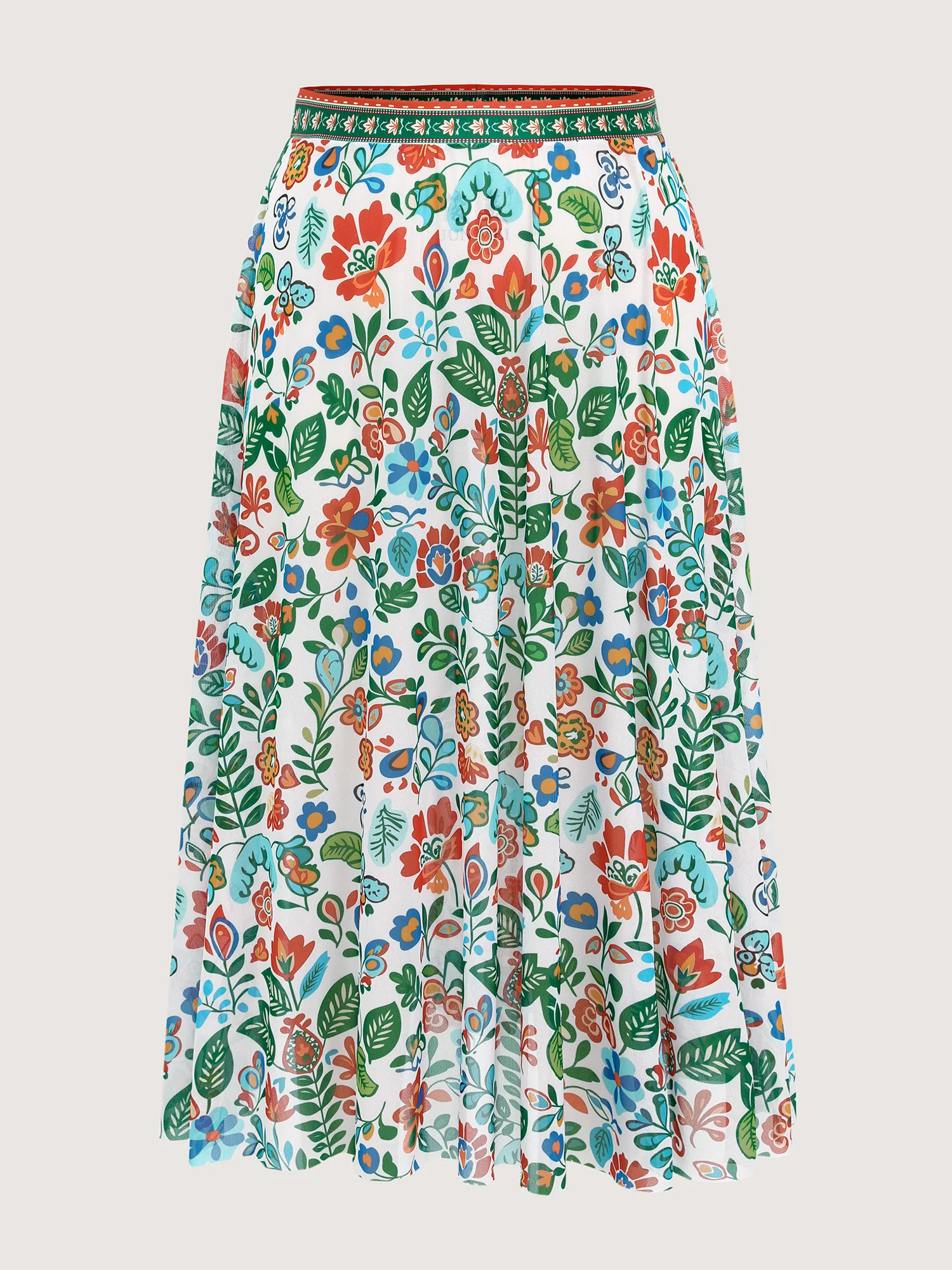 Two-Piece Tummy-Control Sarong Swimsuit - Image 11
