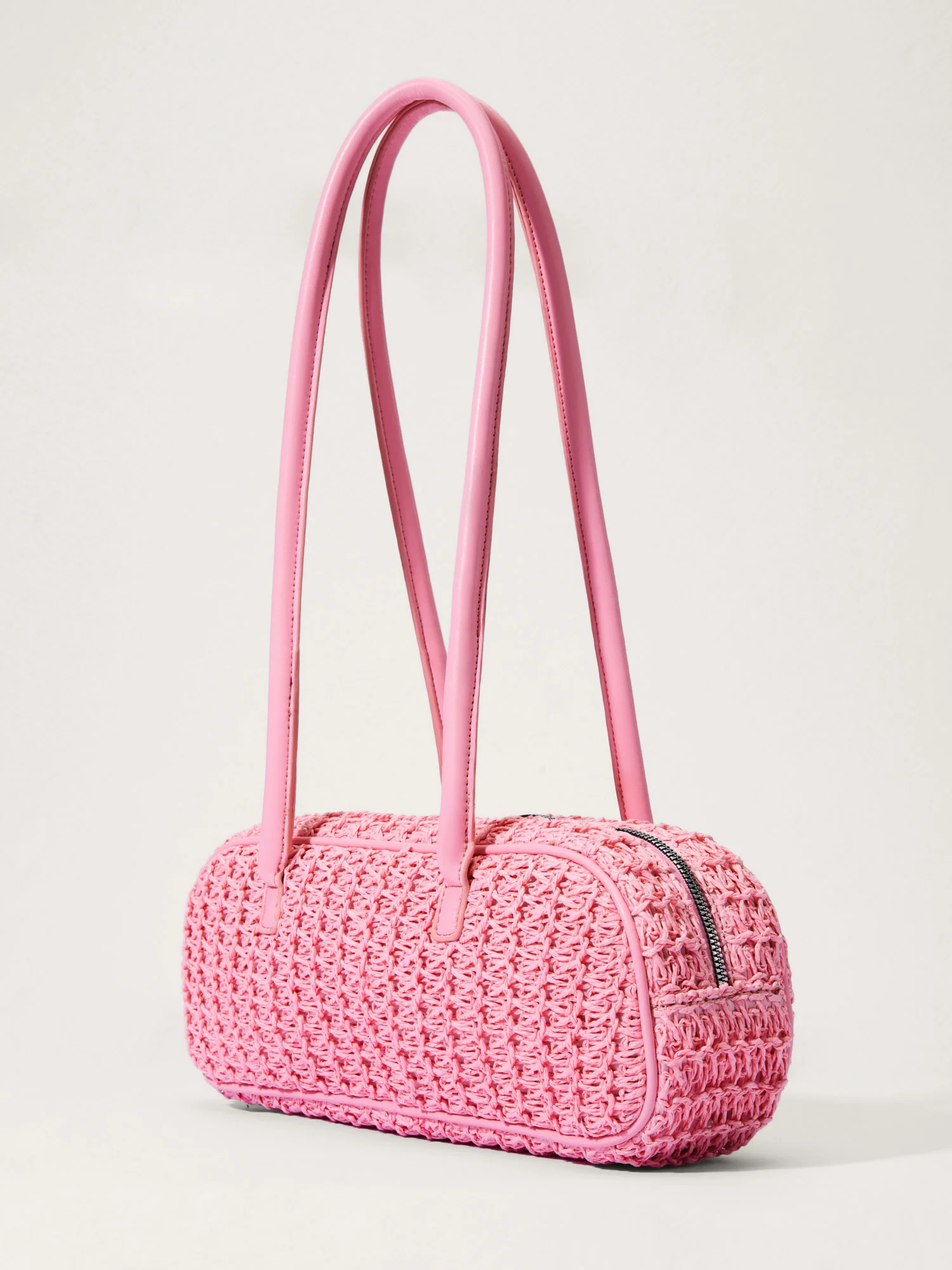 Woven Large Capacity Extended Straps Handbag - Image 3